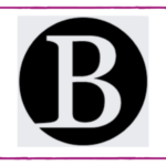 Logo of Burtons Surveyors which is a white capital B on a black circle to contrast, and the remainder of the image is white background with pink PPA coloured border in a rectangle frame with a small PPA square which is the PPA logo in the bottom left hand corner.