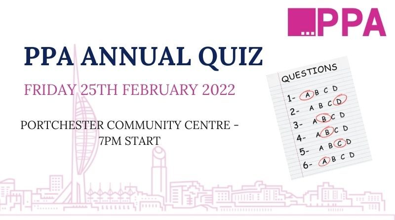 PPA Annual Quiz – Save the Date