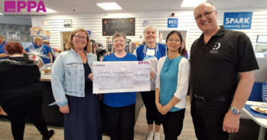 Big Cheque Moment for Big Hearted Charity